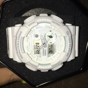 G-Shock white watch